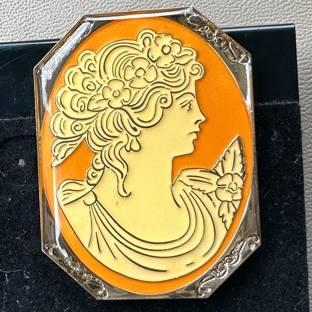Rachel’s Pin from Friends: Enamel Cameo Pin